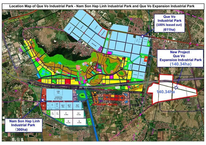 Bắc Ninh phê duyệt quy hoạch Khu công nghiệp xanh, tuần hoàn, bền vững