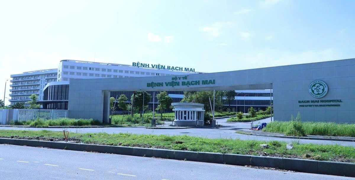 Hiện trạng Bệnh viện Bạch Mai cơ sở 2 trước ngày đưa vào vận hành
