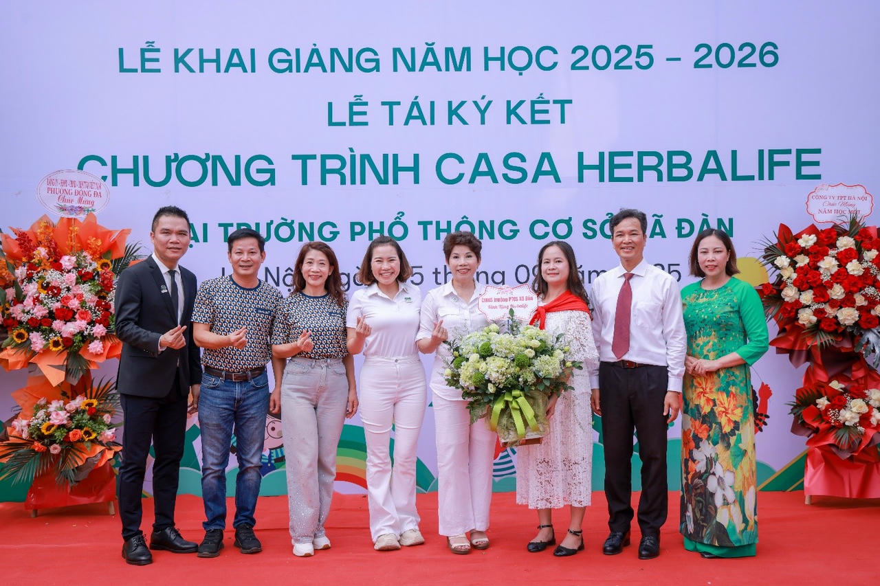 Herbalife Việt Nam tiếp tục triển khai chương trình Casa Herbalife 2025–2026 hỗ trợ bữa ăn dinh dưỡng cho người khó khăn