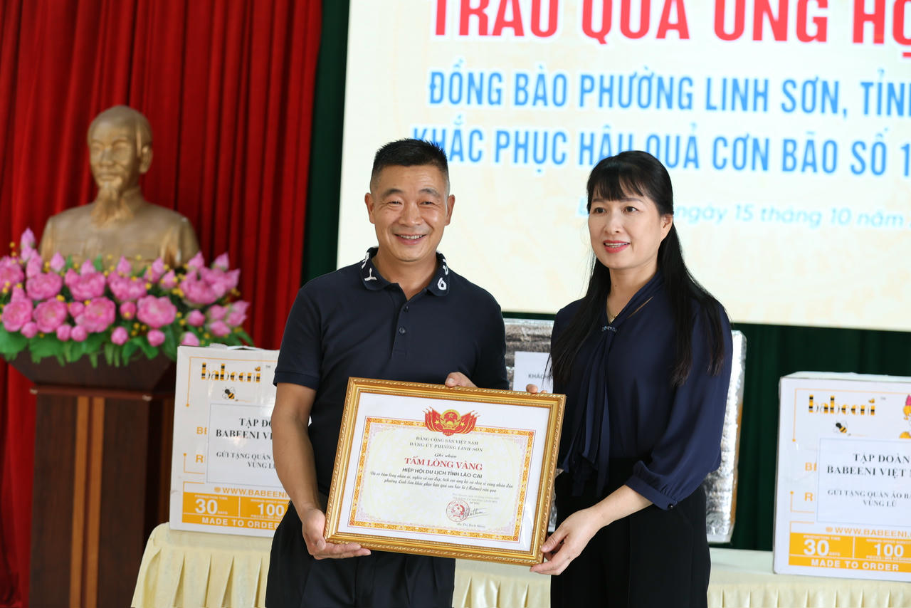 Hiệp hội Du lịch tỉnh Lào Cai chung tay hướng về đồng bào vùng lũ Thái Nguyên