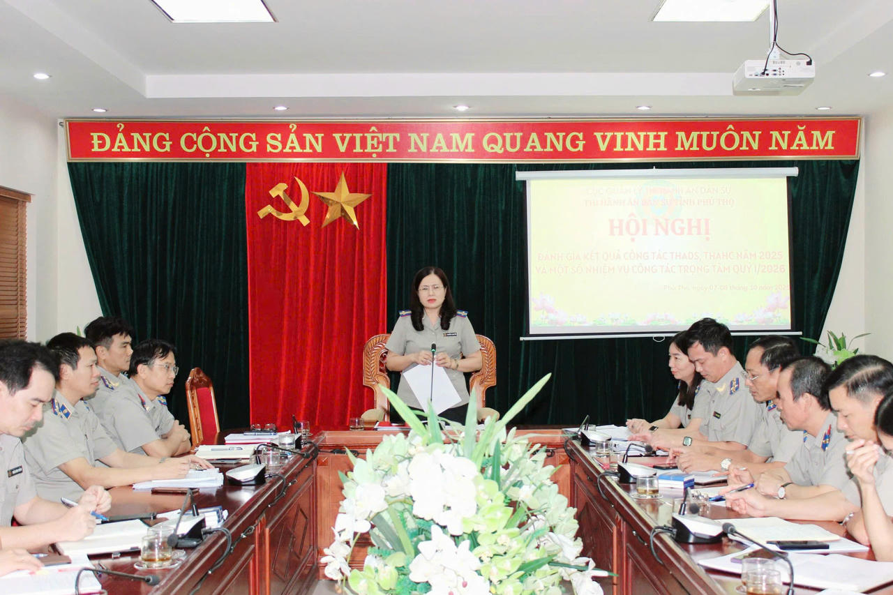 Thi hành án dân sự tỉnh Phú Thọ tạo “cú hích” sau sáp nhập nhờ đổi mới trong điều hành