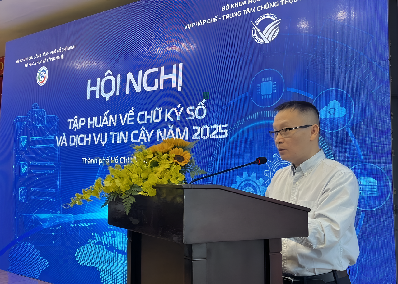 TP Hồ Chí Minh tập huấn về chữ ký số và dịch vụ tin cậy nhằm đẩy mạnh chuyển đổi số