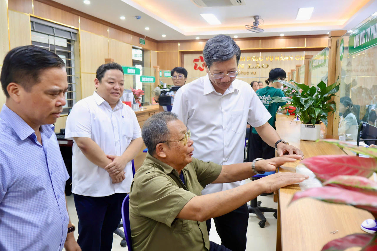 Phó Chủ tịch Thường trực kiểm tra công tác vận hành mô hình chính quyền địa phương hai cấp.