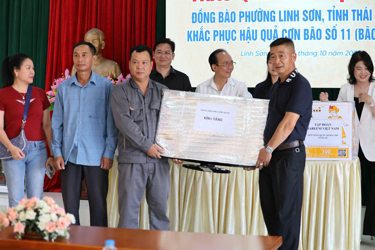 Hiệp hội Du lịch tỉnh Lào Cai chung tay hướng về đồng bào vùng lũ Thái Nguyên