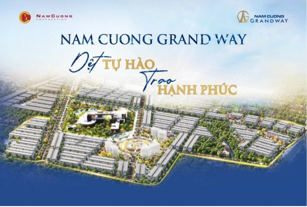 Phối cảnh tổng thể dự án Nam Cường Grand Way.