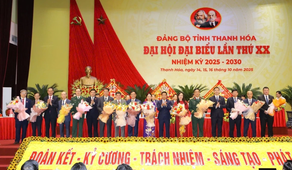 Đại hội đại biểu Đảng bộ tỉnh Thanh Hóa lần thứ XX thành công tốt đẹp