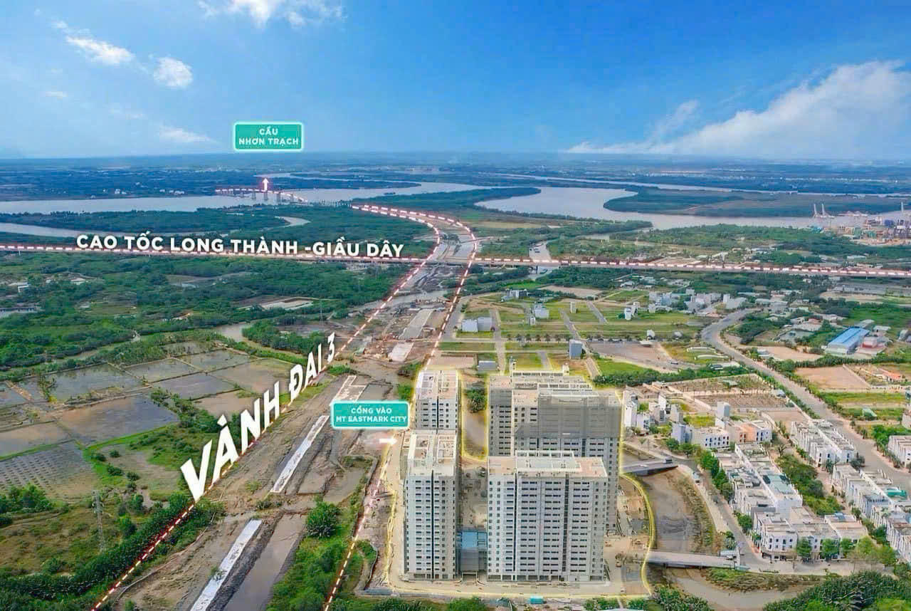 MT Eastmark City sở hữu vị thế đắc địa ba mặt tiền đường cùng tình trạng pháp lý hoàn thiện hấp dẫn đông đảo người mua ở thực  
