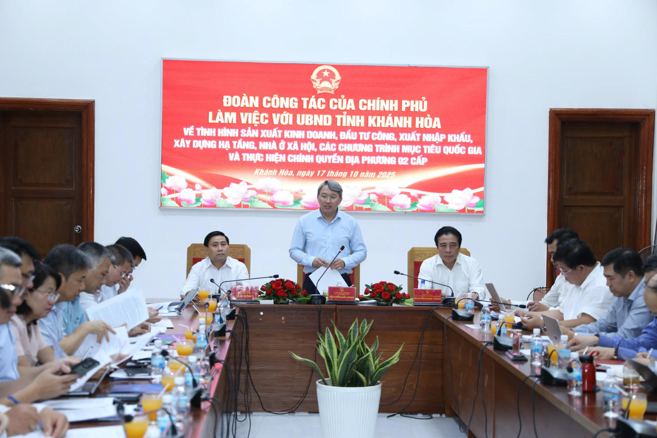 Bộ trưởng Bộ Tư pháp Nguyễn Hải Ninh: Khánh Hòa cần phát huy lợi thế, tăng tốc đầu tư công