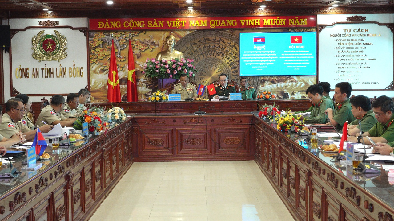 Công an Lâm Đồng - Công an tỉnh Mondulkiri (Campuchia): Cùng xây dựng tuyến biên giới hòa bình, ổn định