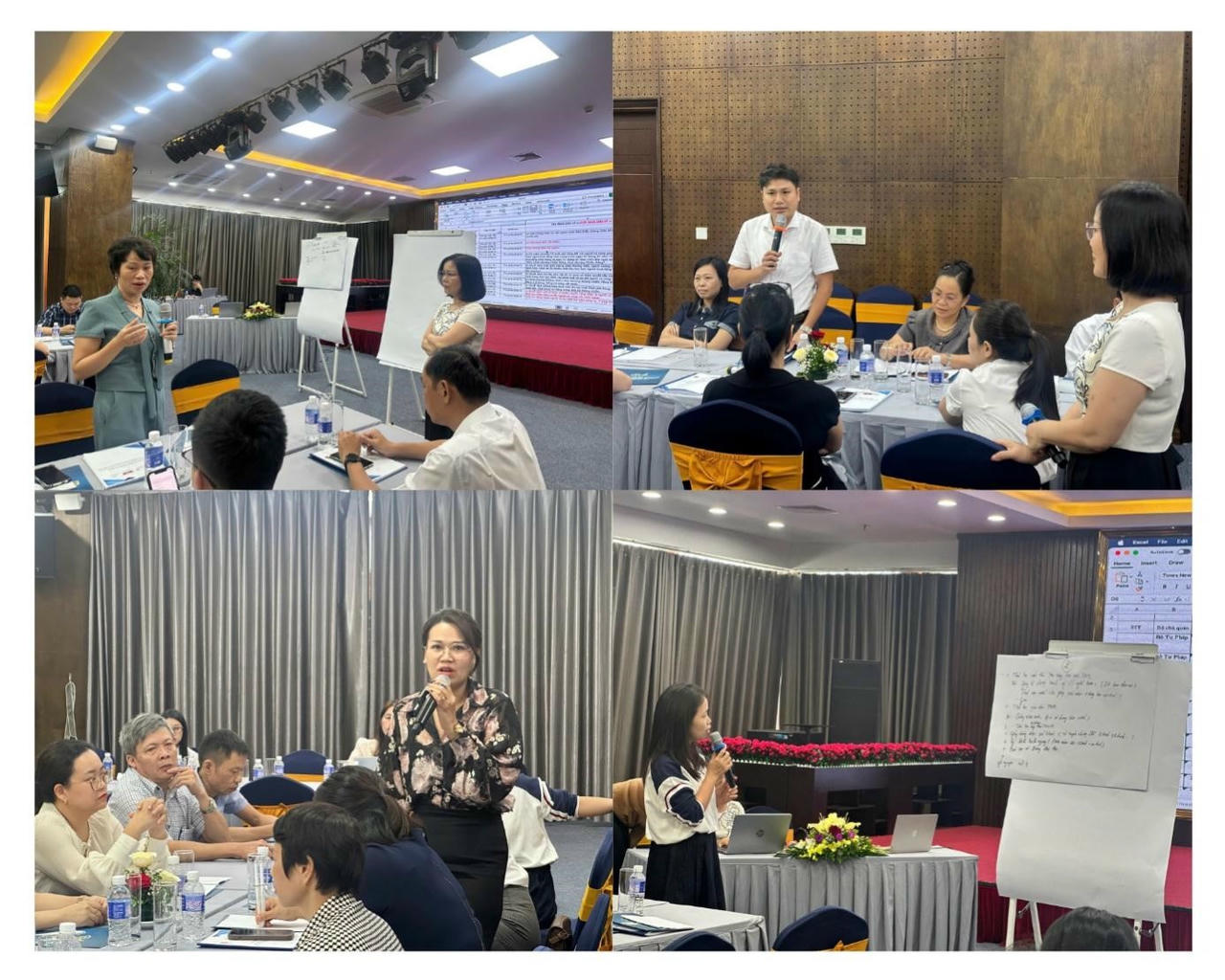 Hình ảnh các đại biểu phát biểu tại Hội nghị