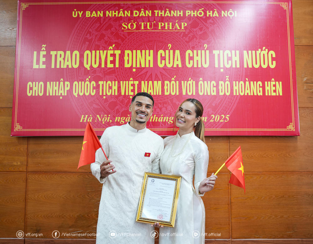 Tiền vệ Hendrio Araujo Da Silva có tên Việt Nam rất đặc biệt