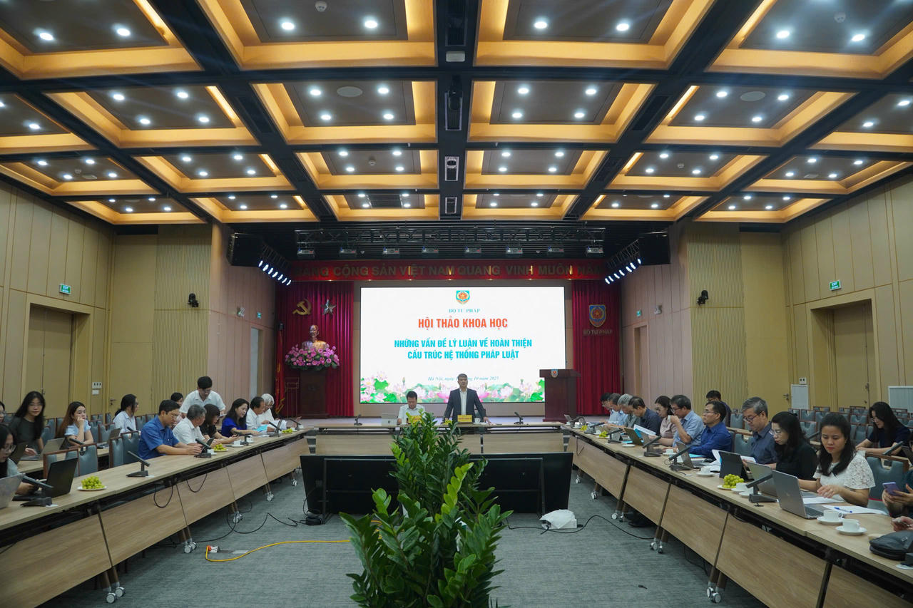 Hoàn thiện cấu trúc hệ thống pháp luật Việt Nam: Xây dựng được hệ thống thể chế, pháp luật khơi dậy khát vọng phát triển đất nước