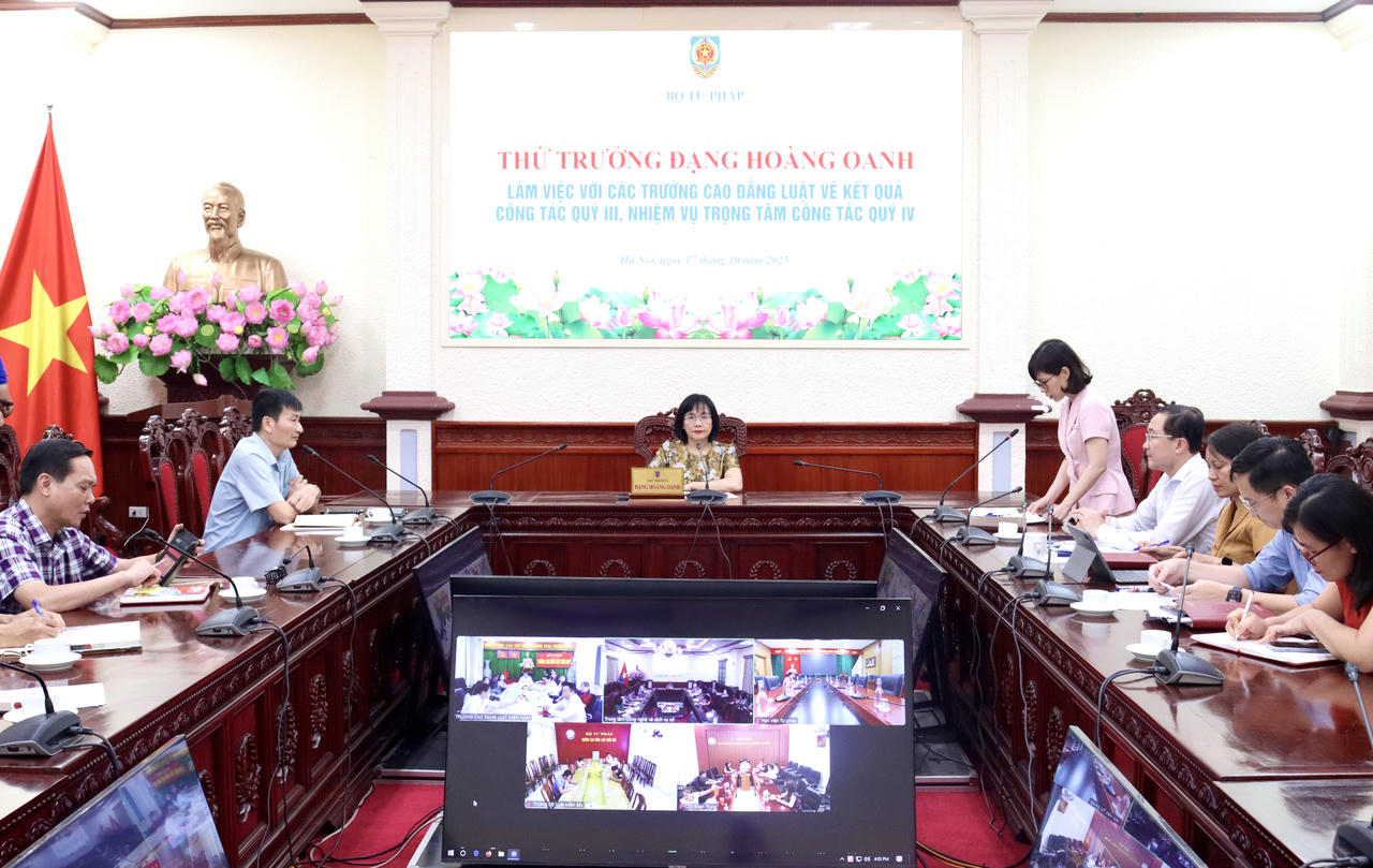 Tiếp tục nâng cao chất lượng đào tạo các trường Cao đẳng Luật