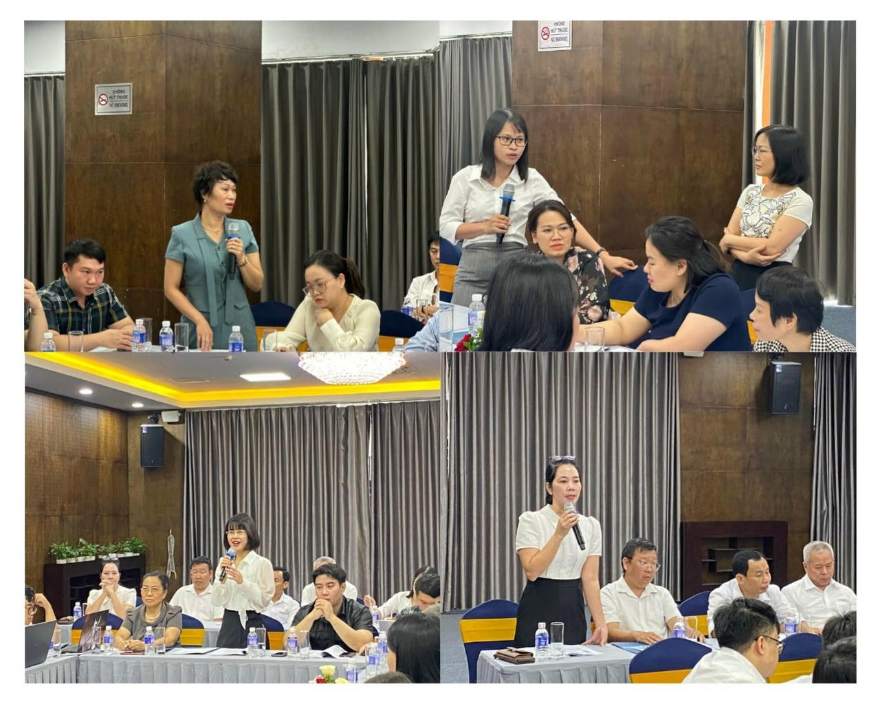 Hình ảnh các đại biểu phát biểu tại Hội nghị