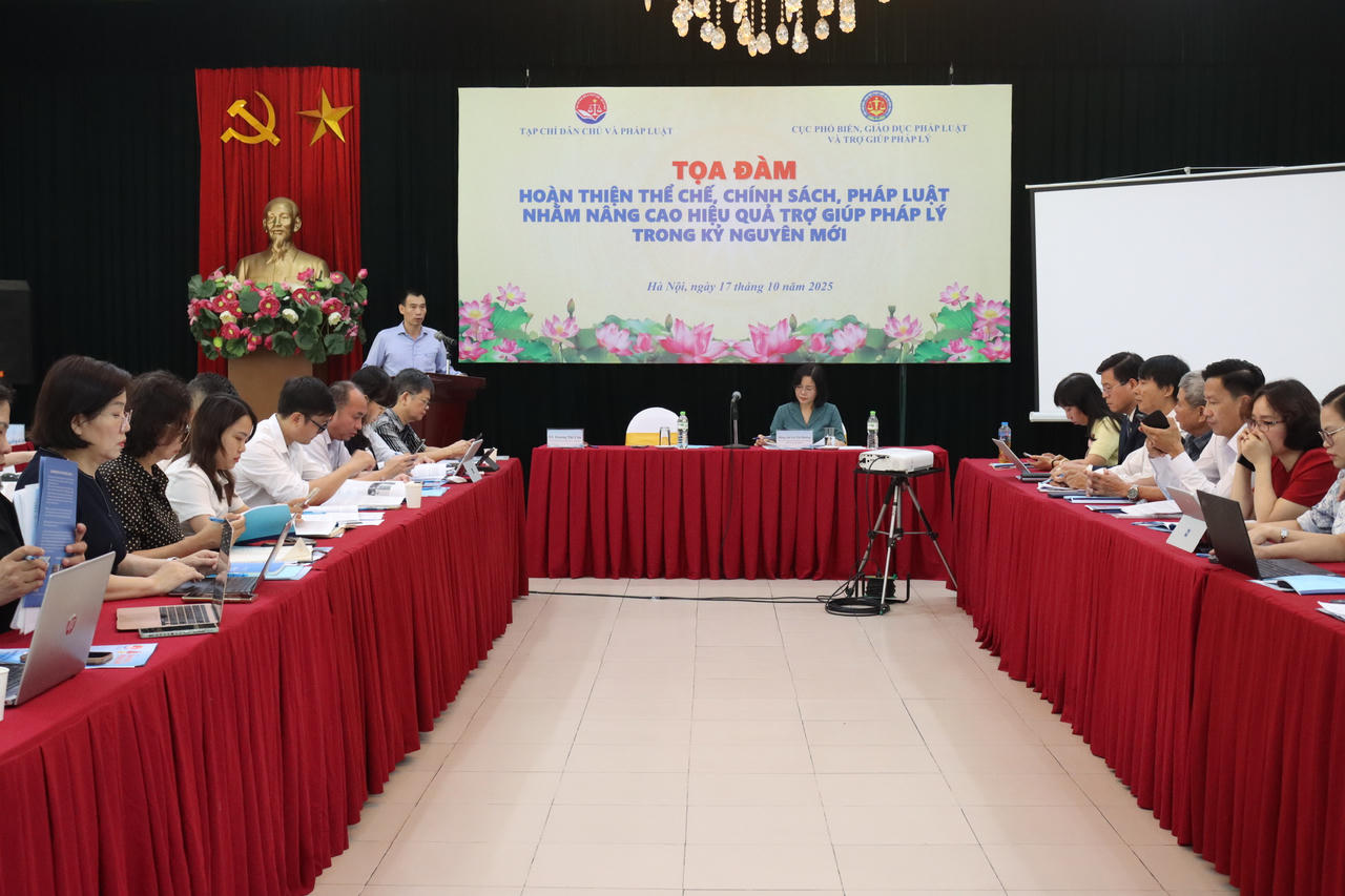 Nâng cao hiệu quả trợ giúp pháp lý trong kỷ nguyên mới