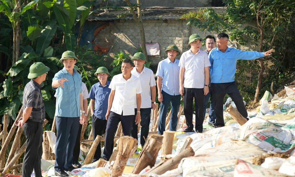 Bắc Ninh khẩn trương khắc phục sự cố đê điều