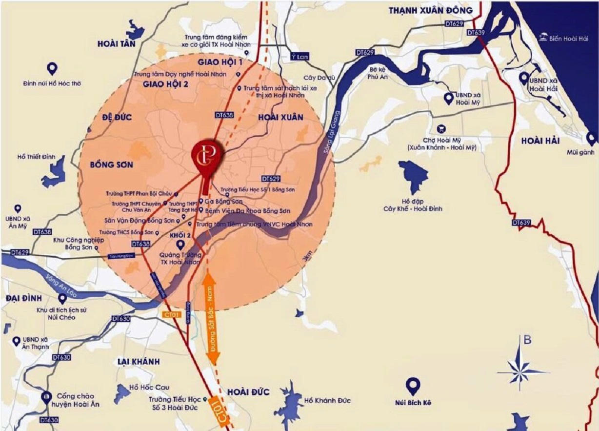 Dự án Phúc Gia Tân sở hữu lợi thế siêu kết nối, chạm mọi tiện ích trong bán kính từ 1 đến 5 phút di chuyển, là nơi an cư thuận lợi.