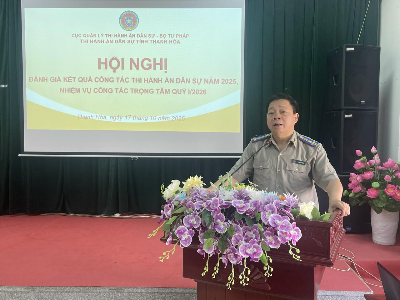 Năm 2025 Thi hành án dân sự Thanh Hóa hoàn thành vượt các chỉ tiêu được giao