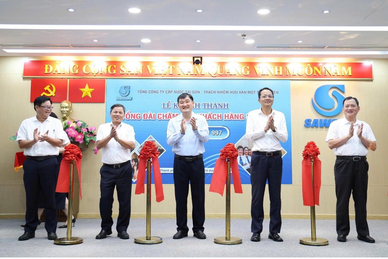 SAWACO hiện thực hóa mục tiêu 'Phát triển vì cộng đồng' qua Tổng đài chăm sóc khách hàng mới