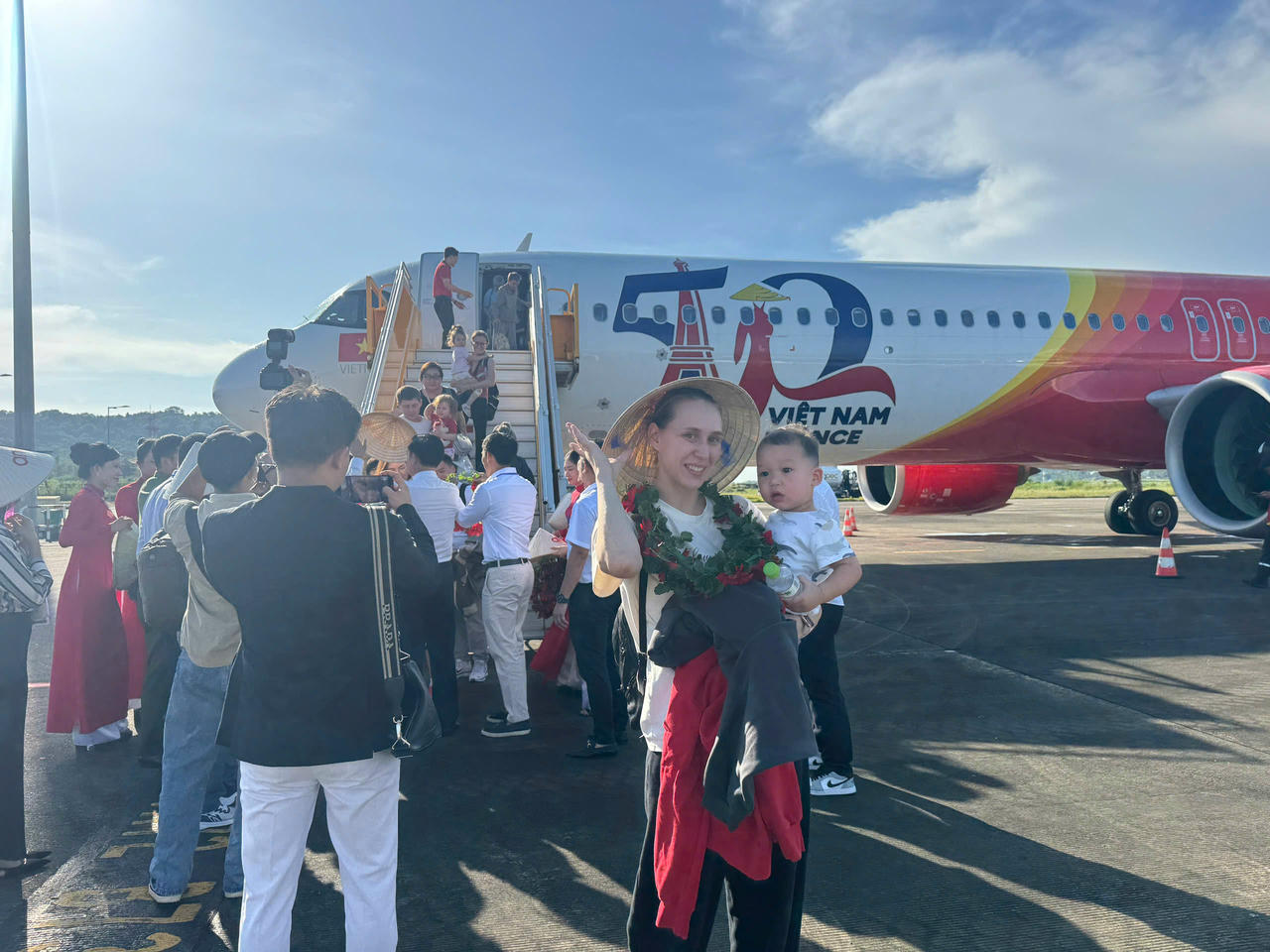 Đặc khu Phú Quốc đón chuyến bay thẳng đầu tiên từ thành phố Vladivostok