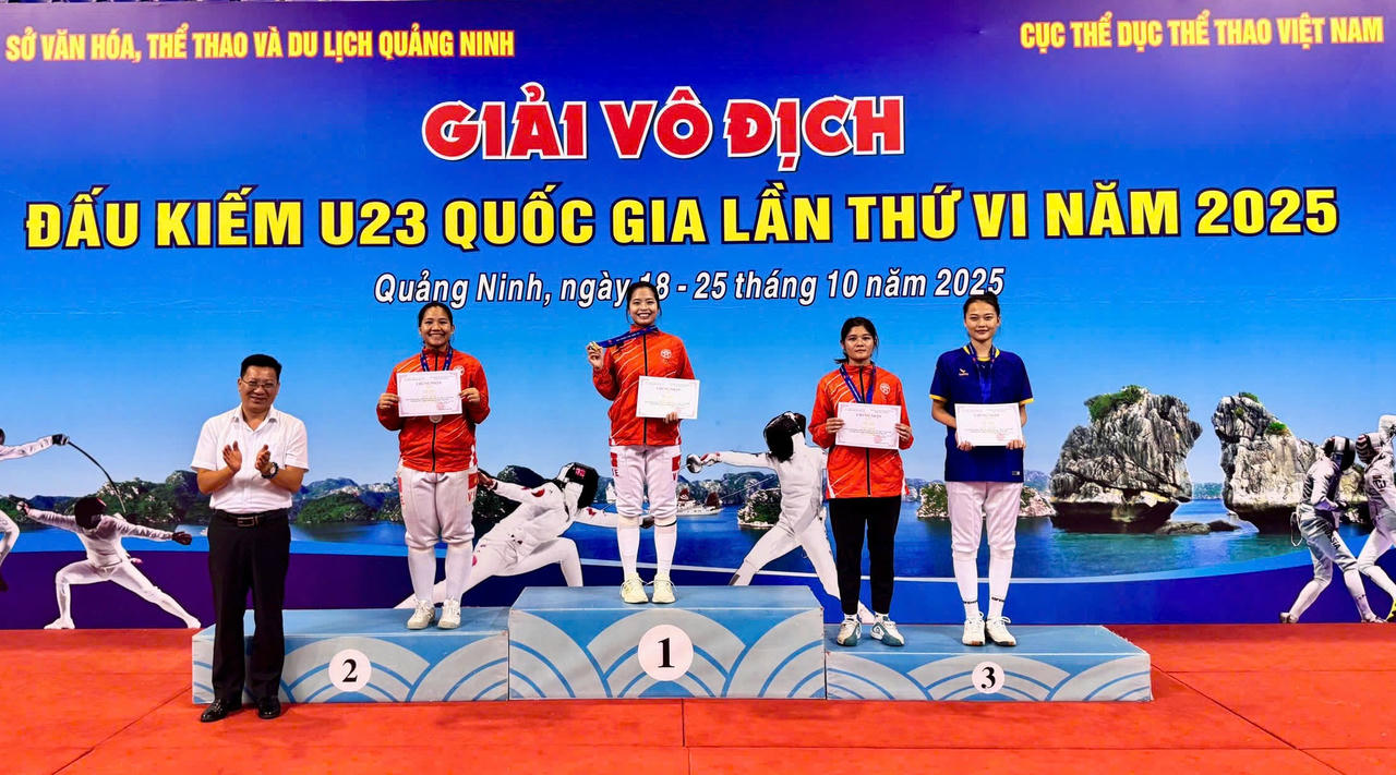 Giải vô địch Đấu kiếm U23 quốc gia năm 2025 tại Quảng Ninh