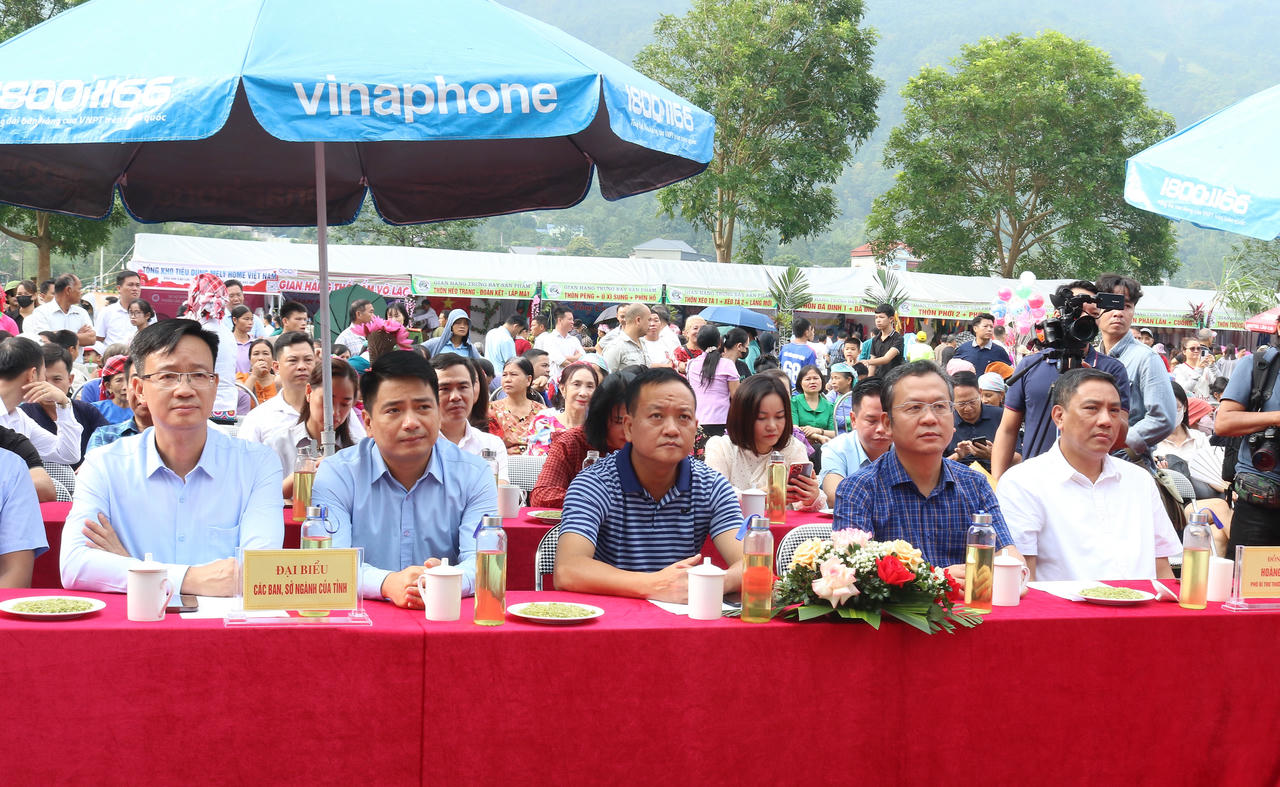 Các đại biểu tham dự lễ hội.