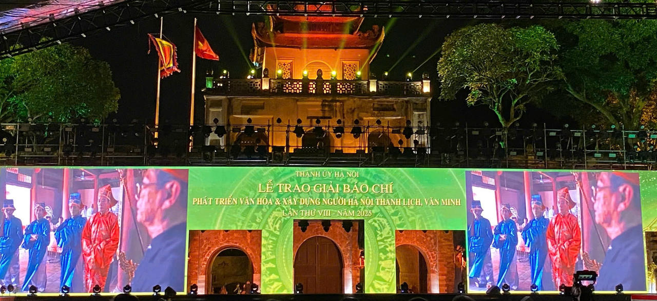 Giải Báo chí toàn quốc “Vì sự nghiệp phát triển Văn hóa Việt Nam” lần thứ Ba – năm 2025 có 1.040 tác phẩm dự thi. (Nguồn: PV). 
