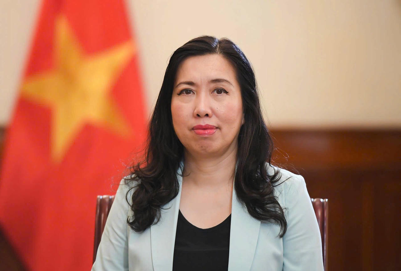 Thứ trưởng Bộ Ngoại giao Lê Thị Thu Hằng. Ảnh: Báo Thế giới và Việt Nam