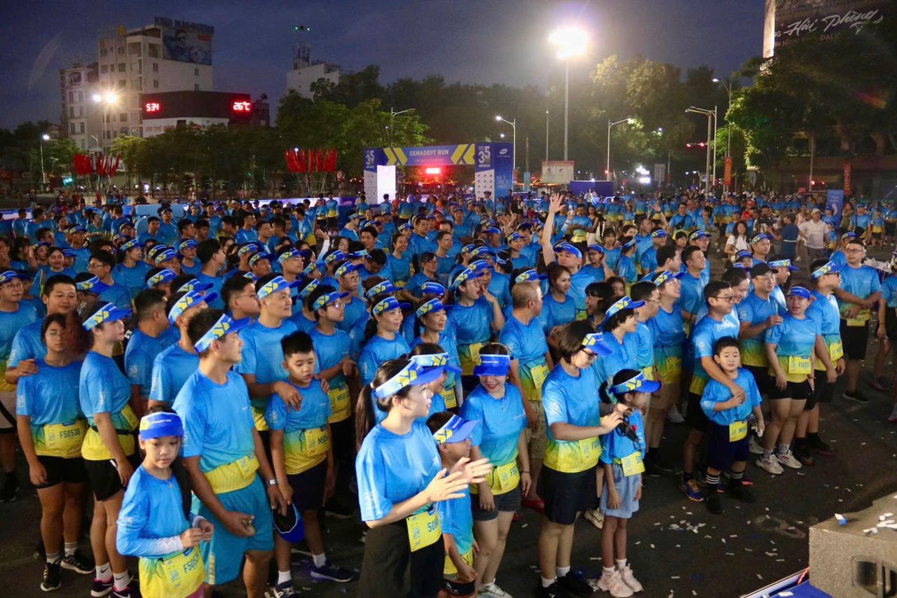 Gemadept Run 2025 quyên góp 2 tỷ đồng cho đồng bào phía Bắc chịu thiên tai