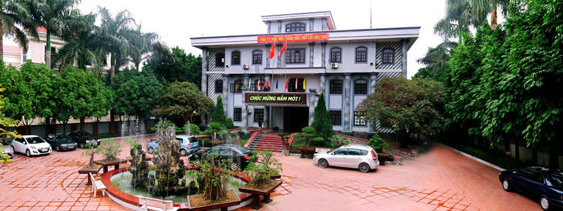 Trụ sở Công ty TNHH MTV Thủy lợi Liễn Sơn.