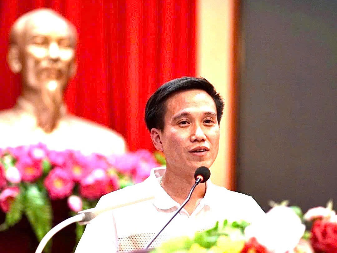 Ông Lê Đức Anh – Chủ tịch Ủy ban MTTQ Việt Nam xã Hương Sơn, TP.Hà Nội.