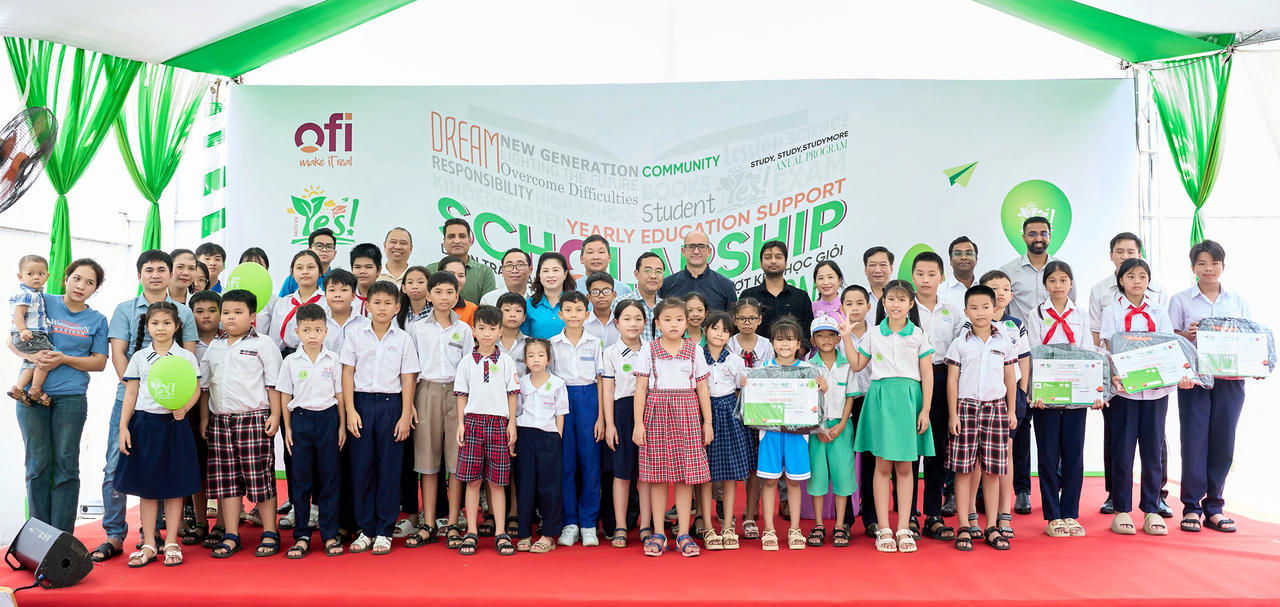 Chương trình Hỗ trợ phát triển giáo dục tại nhà máy ofi Đồng Nai - ofi YES! 2024