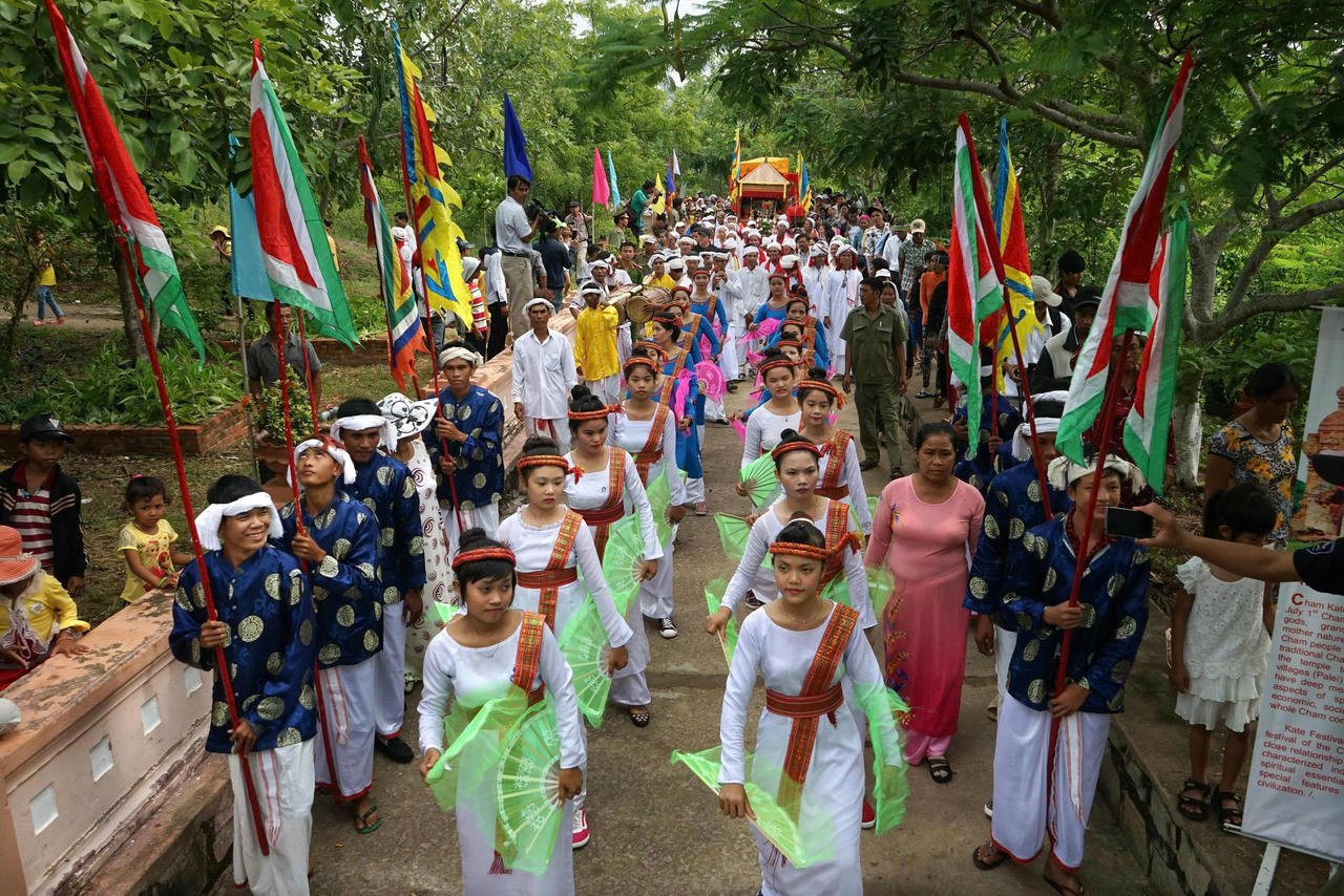 Lễ hội Katê là sự kiện quan trọng của đồng bào Chăm.