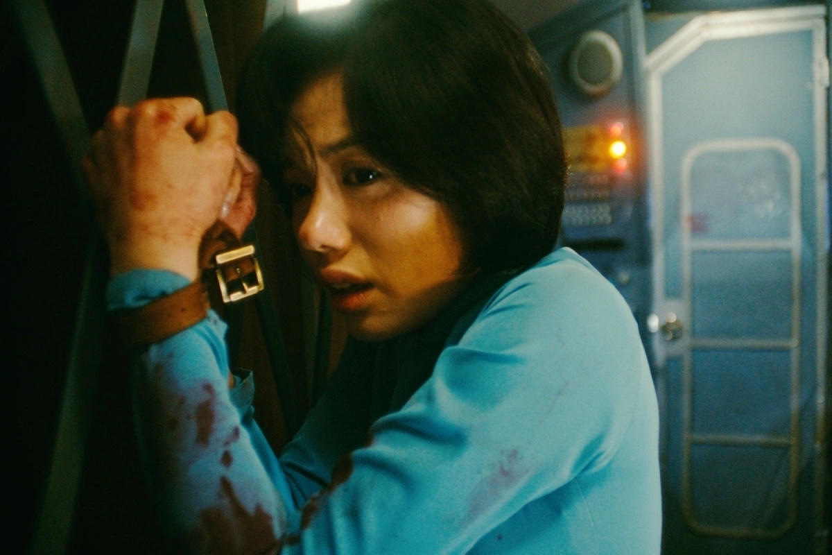 Trâm Anh trong phim&nbsp;“Tử chiến trên không”. Ảnh: ĐPCC