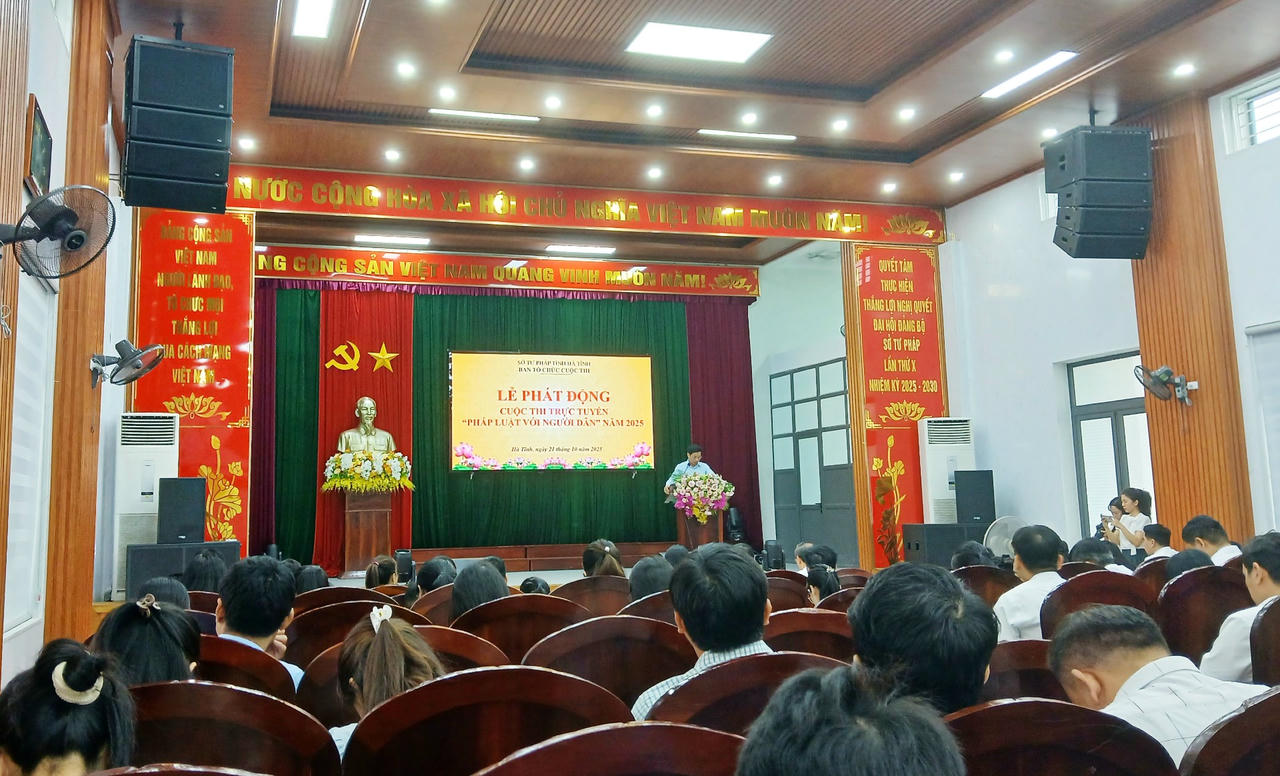 Cuộc thi được triển khai tới các Sở, ban, ngành địa phương trên địa bàn tỉnh Hà Tĩnh.