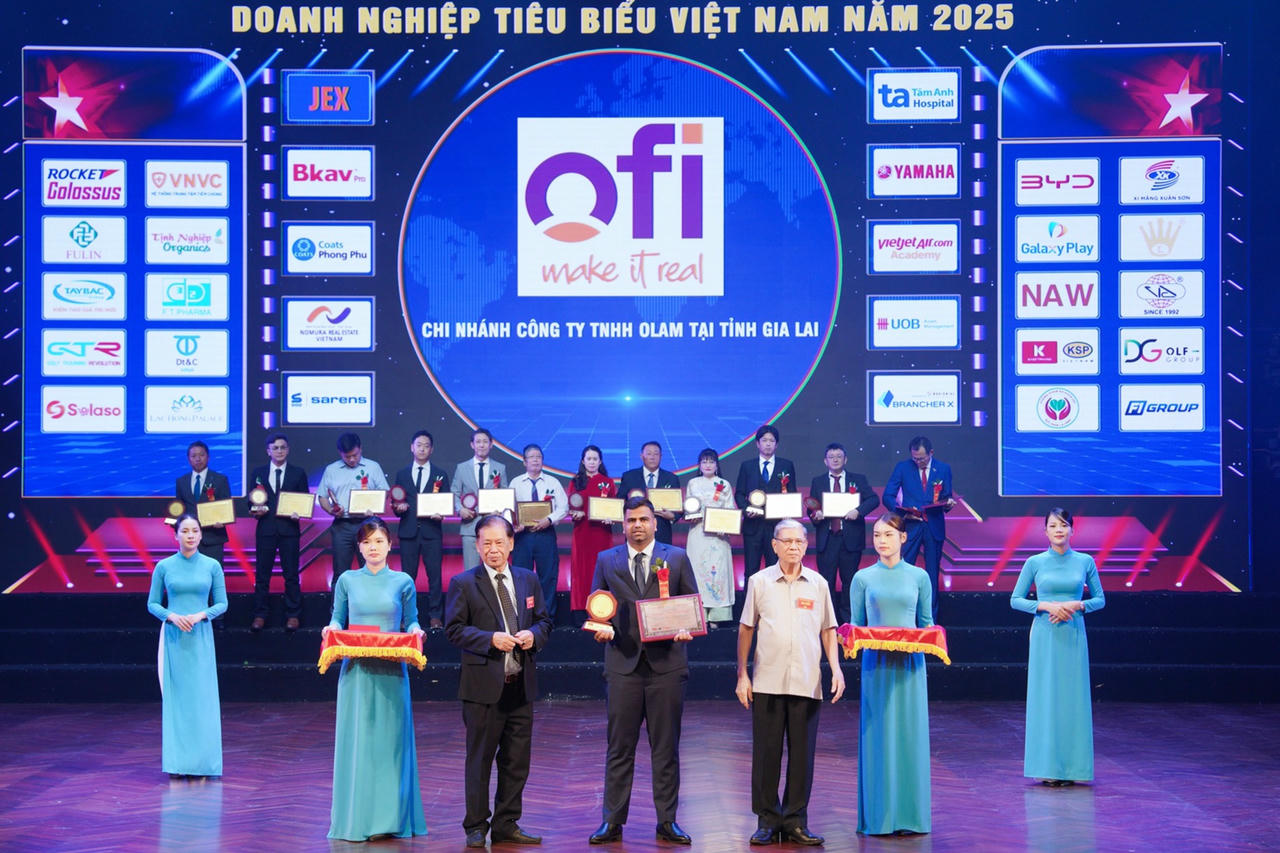 ofi Việt Nam nhận giải thưởng FDI xuất sắc năm 2025