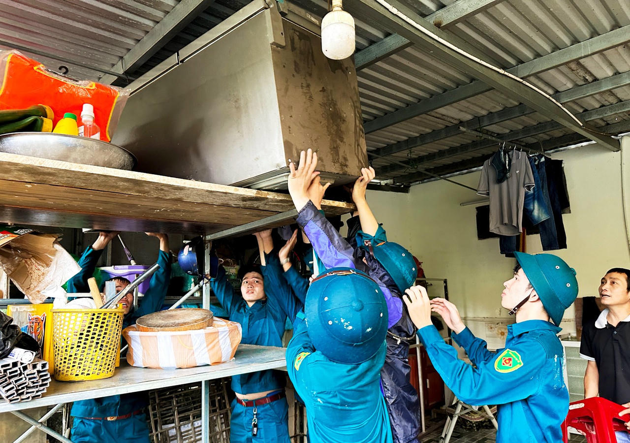 Các lực lượng chức năng trên địa bàn Đà Nẵng đã được huy động tối đa, trực 24/24 nhằm chủ động ứng phó với bão số 12.