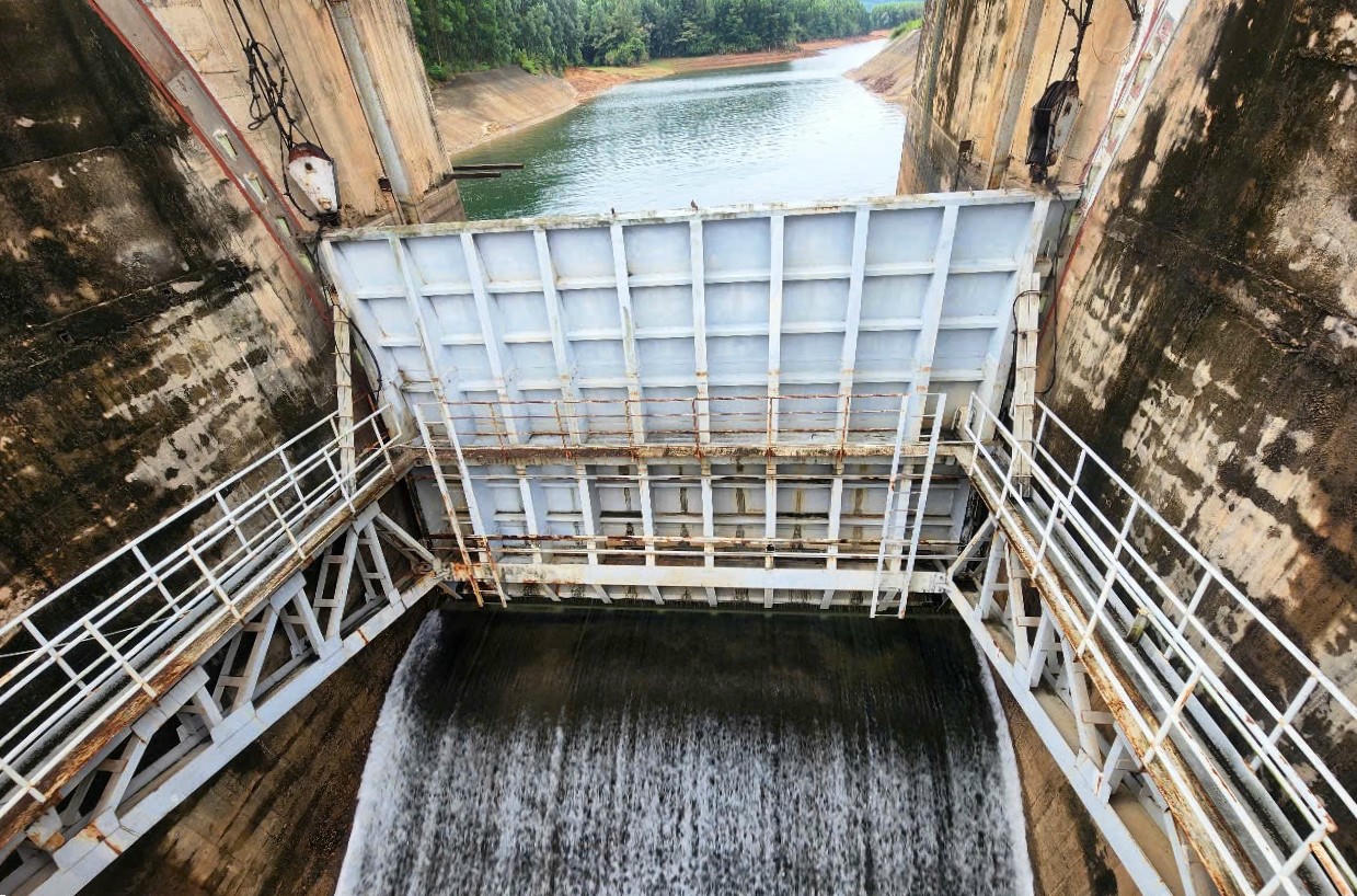 Người dân lồng bè hạ du hồ Phú Ninh tất bật “chạy lũ” trước bão số 12