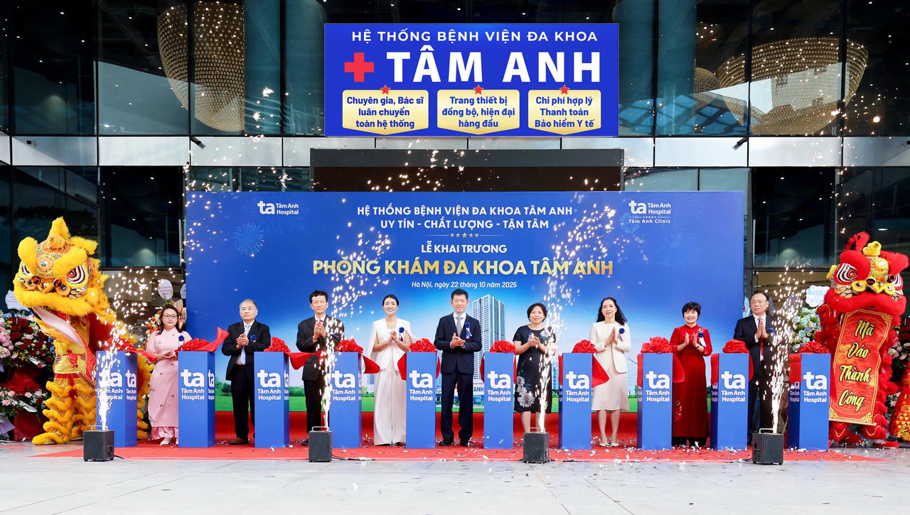 “Siêu” Phòng khám Đa khoa Tâm Anh Cầu Giấy chính thức đi vào hoạt động từ ngày 22/10. Ảnh: BVĐK Tâm Anh. 