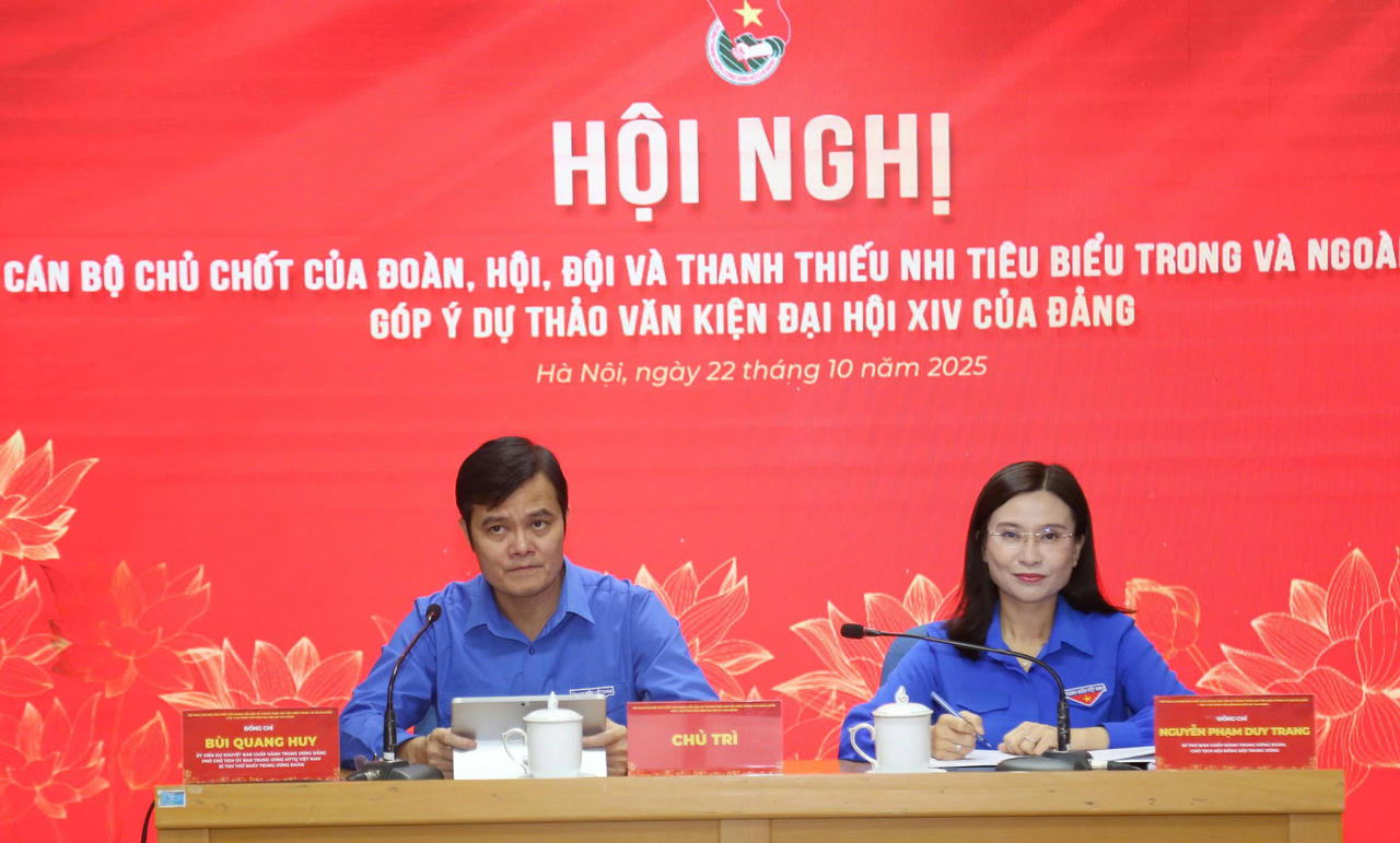 Hơn 4.000 điểm cầu tuổi trẻ góp ý vào Dự thảo Văn kiện Đại hội XIV của Đảng