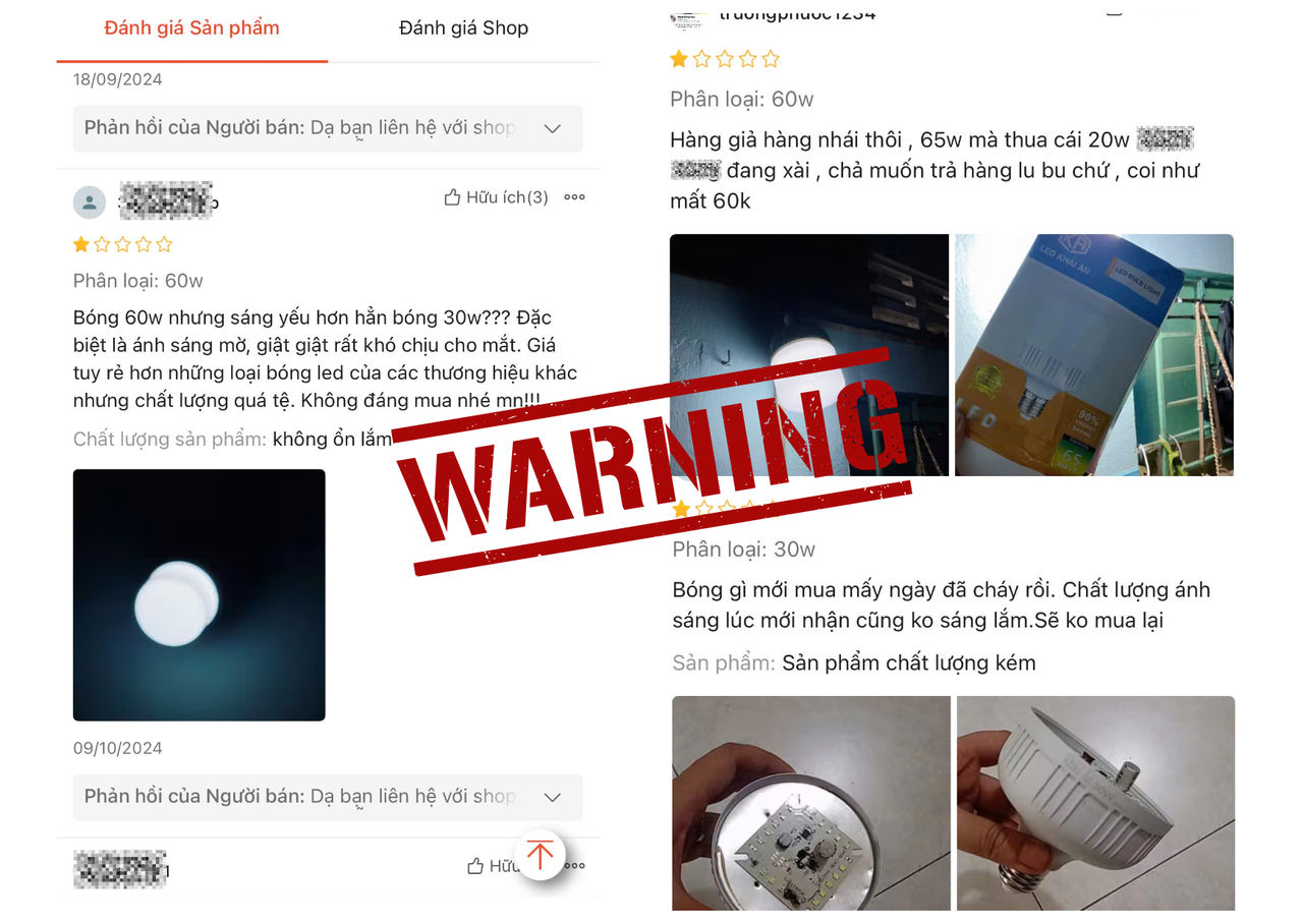 Hiểm họa cho đôi mắt đến từ thiết bị chiếu sáng 'không chuẩn'