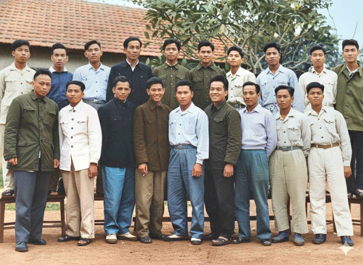 Tập thể cán bộ, thủy thủ đội tàu số 5 do thuyền trưởng Nguyễn Phan Vinh và CTV Hồ Đức Thắng chỉ huy đã vận chuyển 60 tấn vũ khí, hàng hóa chi viện chiến trường Nam bộ, tháng 12/1963.