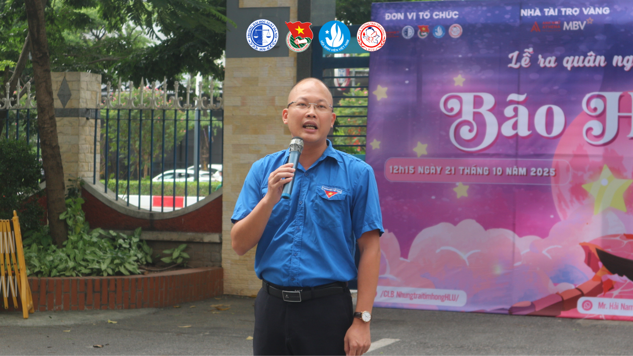 ThS. Trần Trọng Đại - Bí thư Chi bộ sinh viên số 4, Bí thư Đoàn TNCS Hồ Chí Minh, Trường Đại học Luật Hà Nội