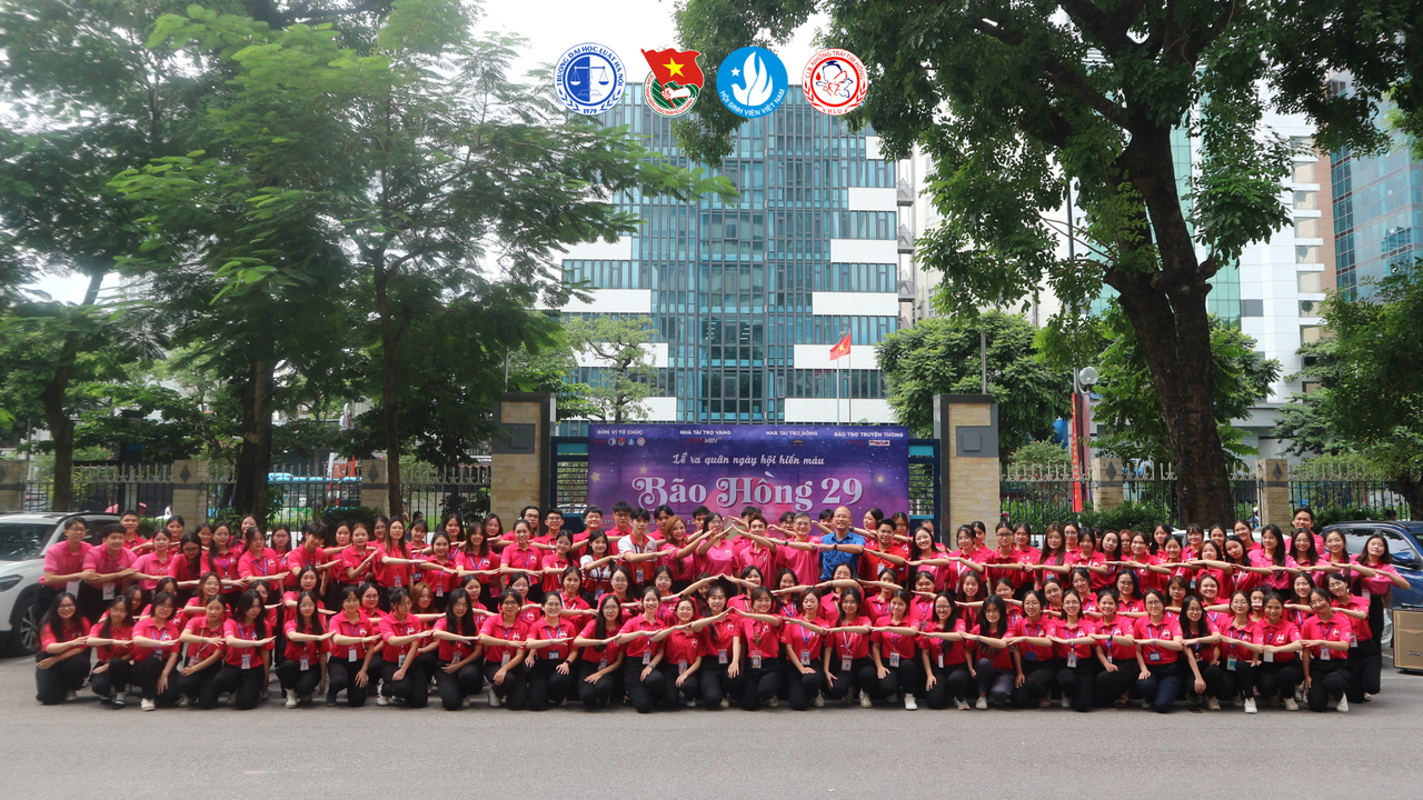 Phát động tuần cao điểm tuyên truyền hiến máu của Trường Đại học Luật Hà Nội