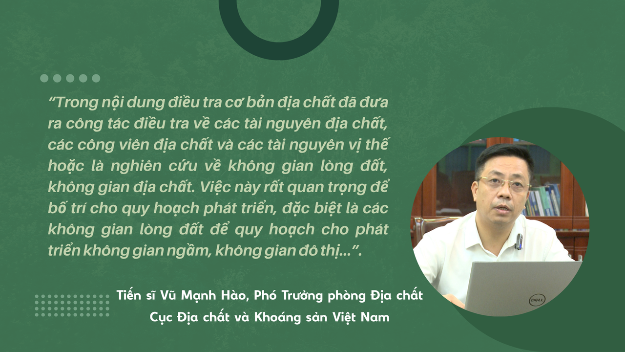 Lần đầu tiên việc điều tra cơ bản địa chất được quy định ở Luật chuyên ngành
