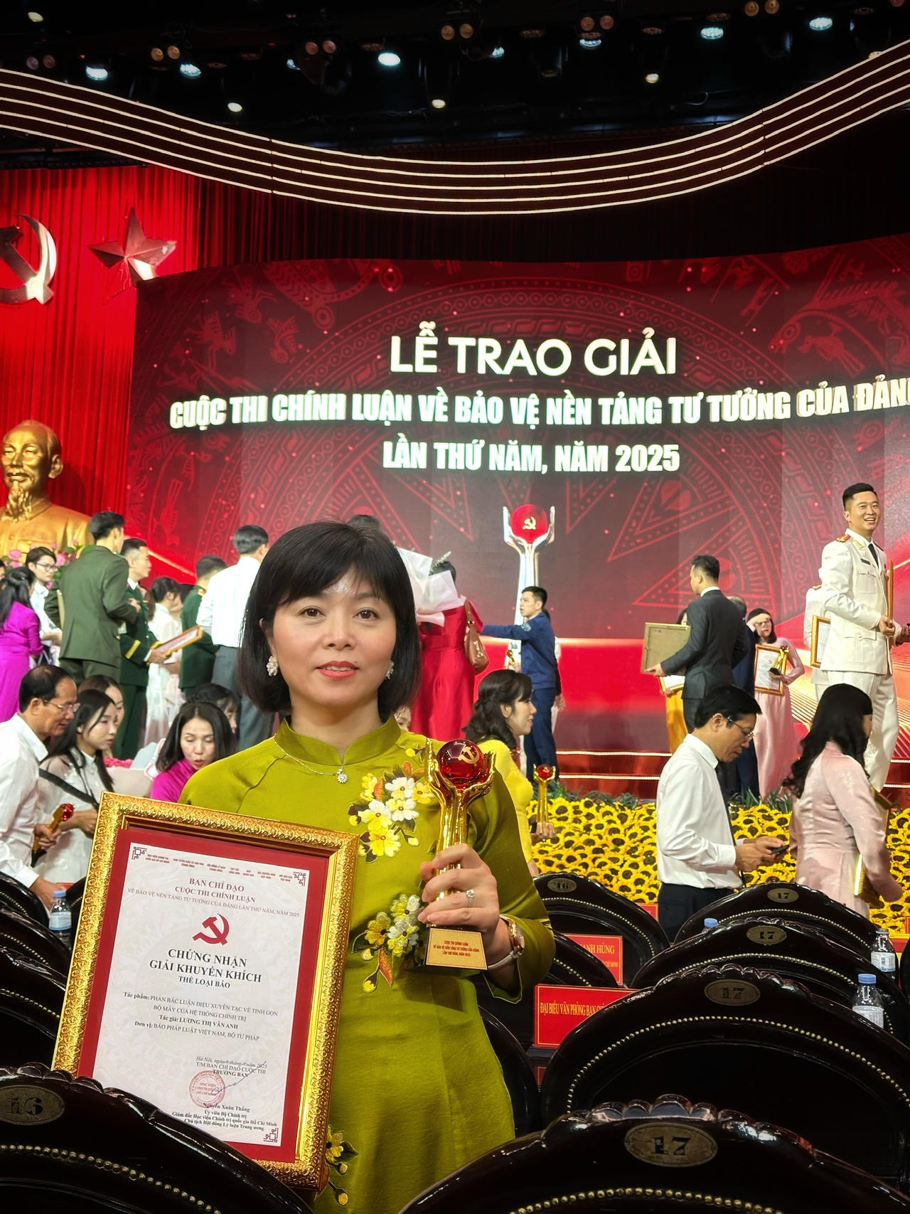 Tác giả Lương Thị Vân Anh.