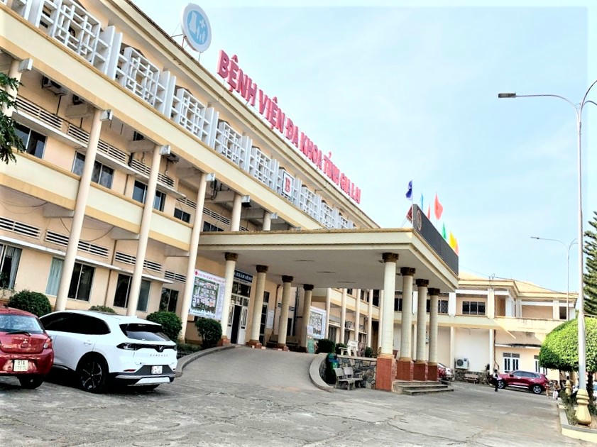 Bệnh viện Đa khoa tỉnh Gia Lai.