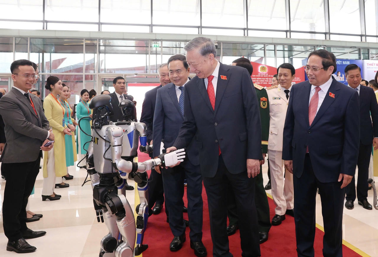 Sản phẩm của ADT được trung bày tại Đại Đại hội đại biểu Đảng bộ Chính phủ lần thứ I, nhiệm kỳ 2025-2030