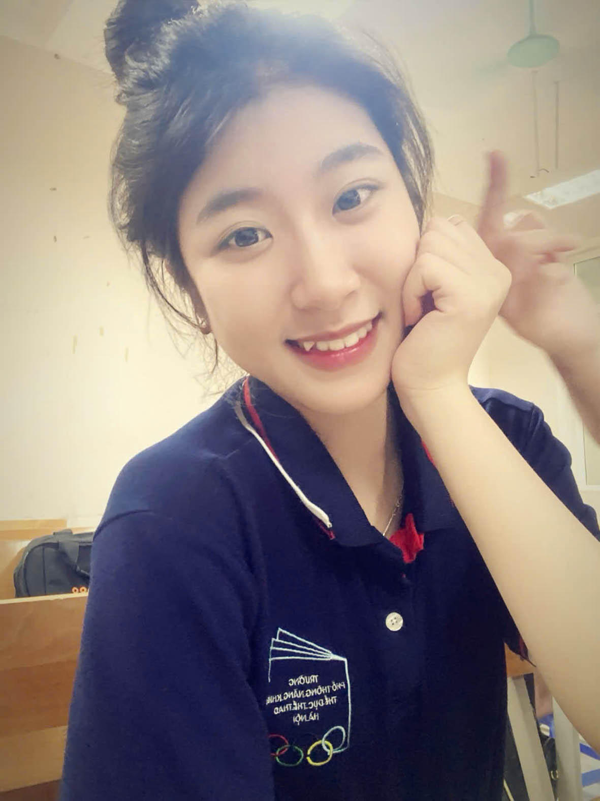 VĐV trẻ Thu Trang.
(Ảnh trong bài: NVCC)