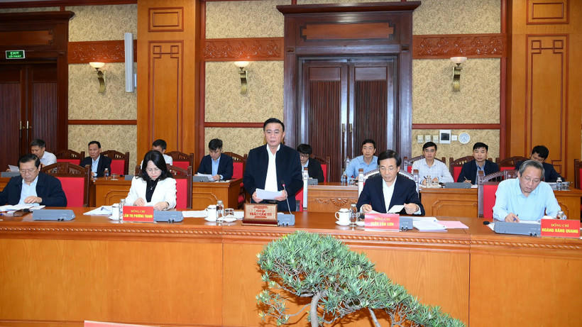 Bảo đảm tiến độ, chất lượng công tác phục vụ Đại hội XIV của Đảng